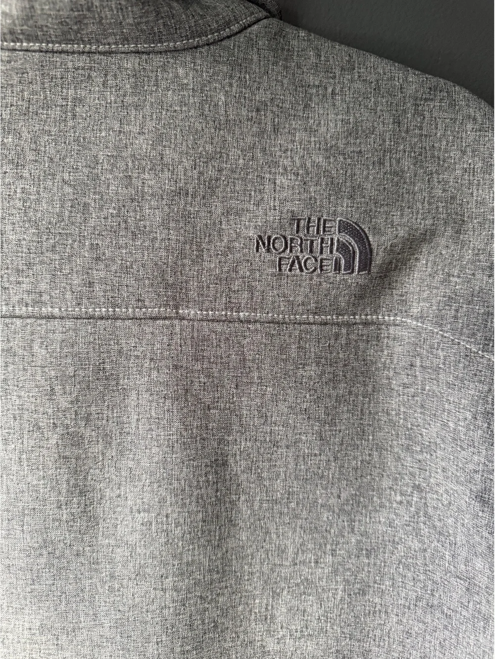 The North Face Gray Full-Zip Jacket